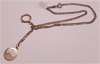 Catena per occhiali Soprana Gioielleria Vintage in Gold OR CATENA CON MEDAGLIA 12KT - OR CATENA CON MEDAGLIA 12KT